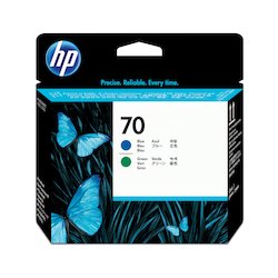 HP 70 Printhead Blue+Green