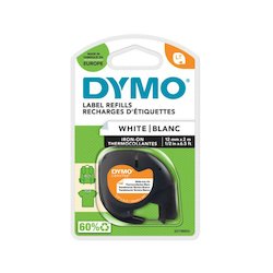 Dymo Iron-on Tape White...