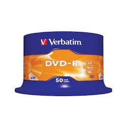 Verbatim DVD-R 4.7GB 16x...