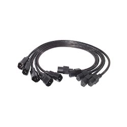APC Power Cord Kit(5x) 10A...