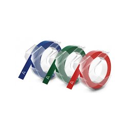 Dymo Tape 9mm x 3m Red