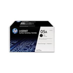 HP 05A Black LaserJet Toner...