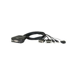 Aten KVM Sw. 2P. USB DVI-D
