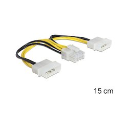 DeLock 2xMolex to EPS12V 8-pin
