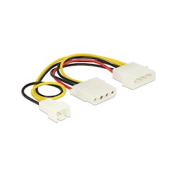 DeLock Stroomkabel Molex to...