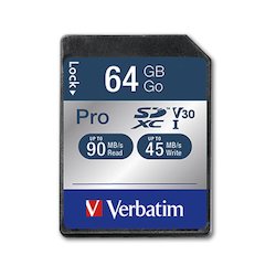 Verbatim Standaard SD 64GB Pro