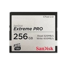 Sandisk CFast 2.0 256GB...