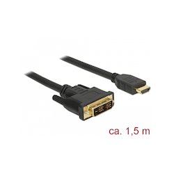 DeLock Cable HDMI-A to DVI...