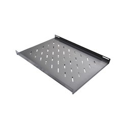 WP Fixed shelf 1U 350 mm Black