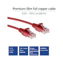 ACT patchkabel cat6 dc slim...