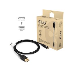Club3D Cable USB-C to DP...